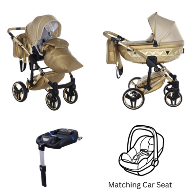 Junama Dolce 4 in 1 Travel System Isofix Base - Gold