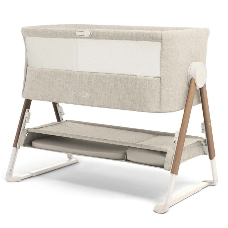 Mamas & Papas Lua Bedside Crib Fawn