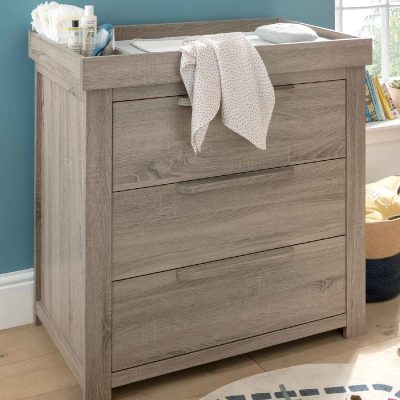 Mamas & Papas Franklin Dresser & Changer - Grey Wash