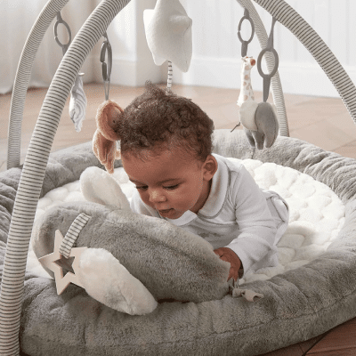 Mamas & Papas Welcome to the World Playmat - Grey