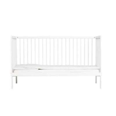 Mokee Midi Cot Bed - White