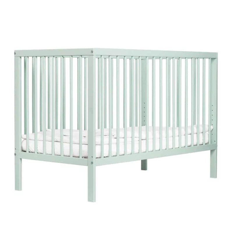 Mokee Mini Cot Bed - Dusty Aqua