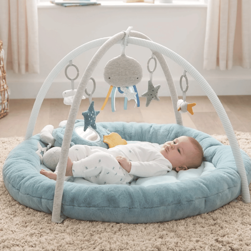 Mamas & Papas Welcome to the World Under the Sea Playmat - Blue