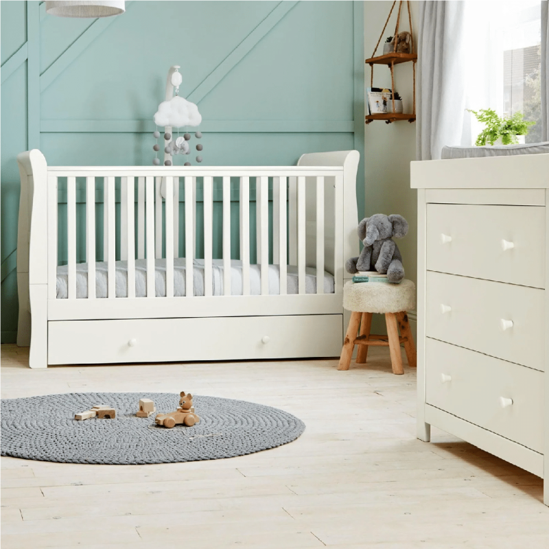 Mamas & Papas Mia 2 Piece Nursery Set White