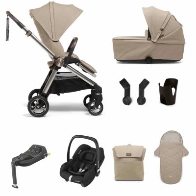 Mamas & Papas Strada Cabriofix i-Size Travel System - Pebble