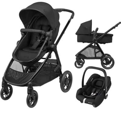 Maxi-Cosi Zelia³ Travel System - Twillic Black