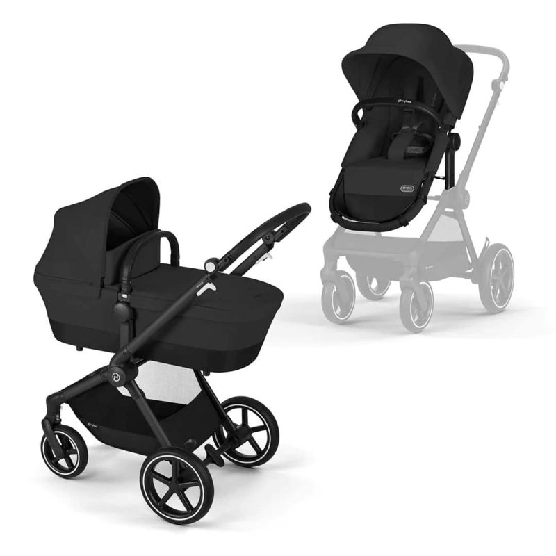 Cybex EOS Lux Pushchair - Moon Black