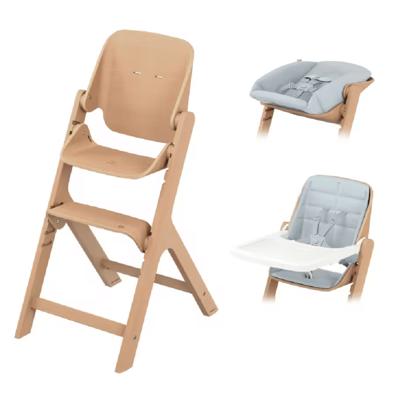 Maxi-Cosi Nesta high chair with newborn, baby & toddler kit