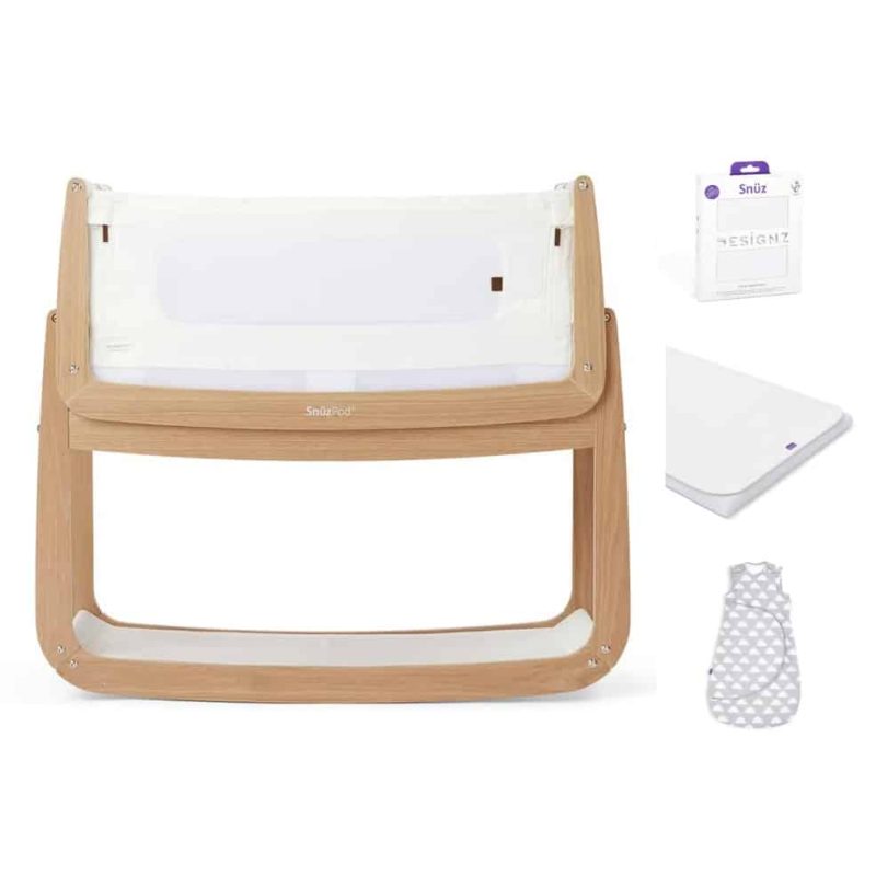 SnuzPod4 Newborn Bundle - Oak