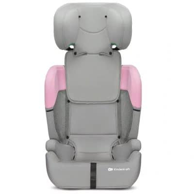 Pink and gray car seat best sale