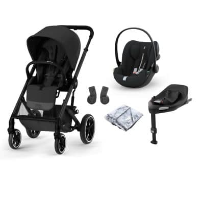 Cybex Balios S Lux Cloud G Travel System - Moon Black