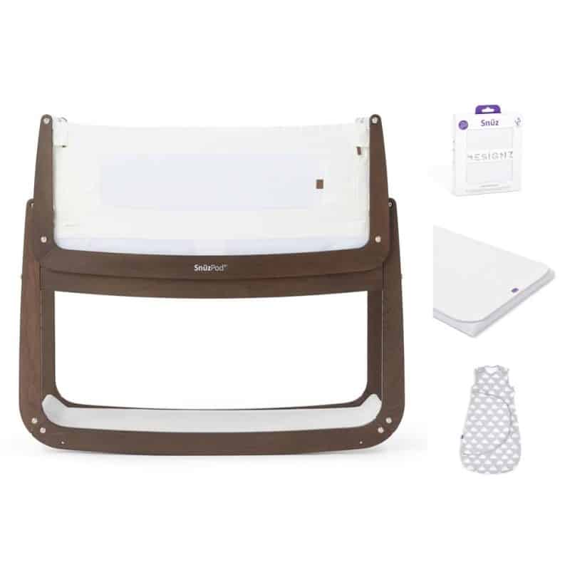 SnuzPod4 The Natural Edit Newborn Bundle - Ebony