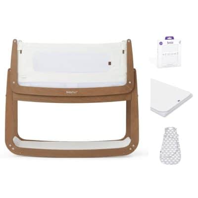 SnuzPod4 The Natural Edit Newborn Bundle - Walnut