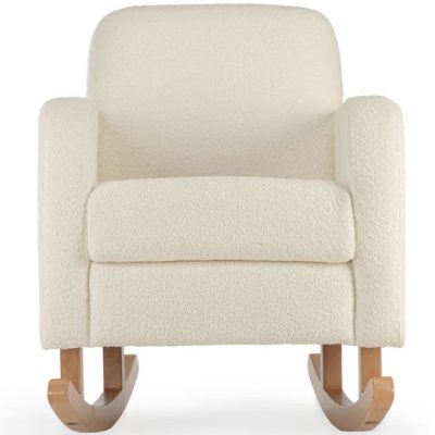 Cuddleco Etta Nursing Chair - Boucle Off-White