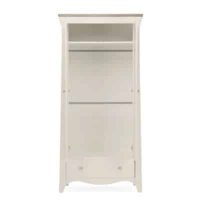 CuddleCo Clara 2 Door Nursery Wardrobe - Cashmere & Ash