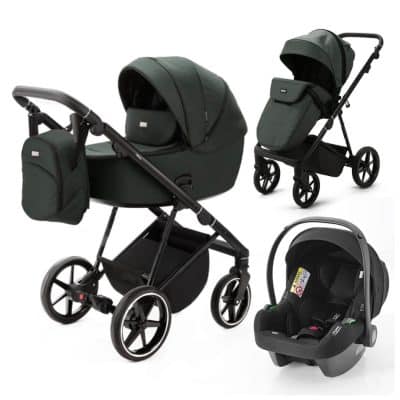 Mee-Go Milano Evo 3in1 Travel System Racing Green