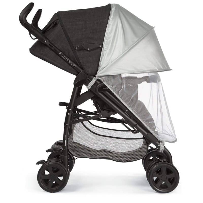 Mamas & Papas Universal Sunshield & Insect Net UPF 50+ - Pebble