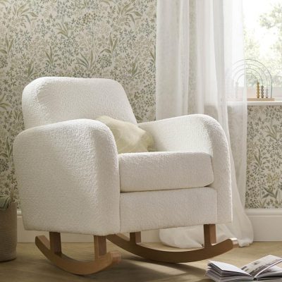 Cuddleco Etta Nursing Chair - Boucle Off-White