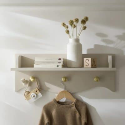 CuddleCo Clara Nursery Shelf - Cashmere/Ash