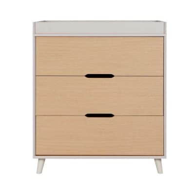 Tutti Bambini Fika Chest Changer - Light Oak/White Sand