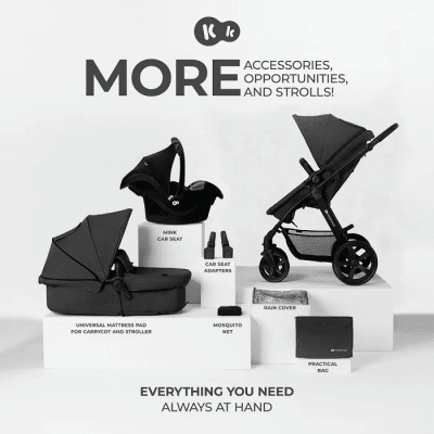 Kinderkraft Moov CT 3 in 1 Travel system Black 2