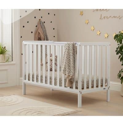 Tutti Bambini Caterina Mini Cot Bed - White