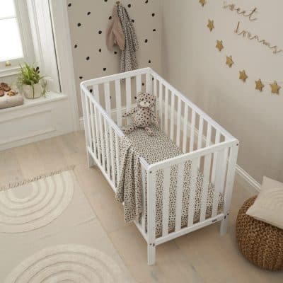 Tutti Bambini Caterina Mini Cot Bed - White