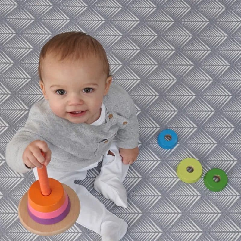 Tutti Bambini Luxury Padded XL Play Mat - Fan