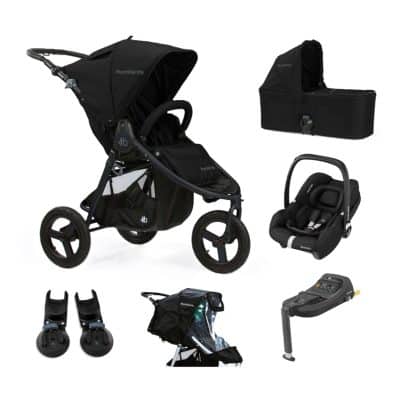 Bumbleride Indie Cabriofix Travel System - Matte Black