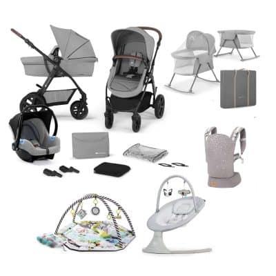 Kinderkraft 8 Piece Newborn Bundle - Grey