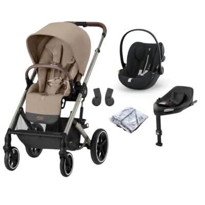 Cybex Balios S Lux Cloud G Travel System - Almond Beige