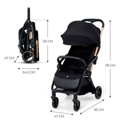 Kinderkraft Apino Stroller Raven Black 10