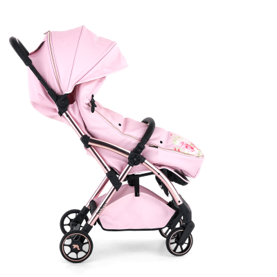 LeclercBaby Monnalisa Baby Footmuff - Antique Pink 3