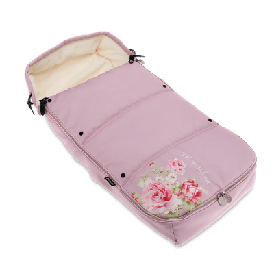 LeclercBaby Monnalisa Baby Footmuff - Antique Pink