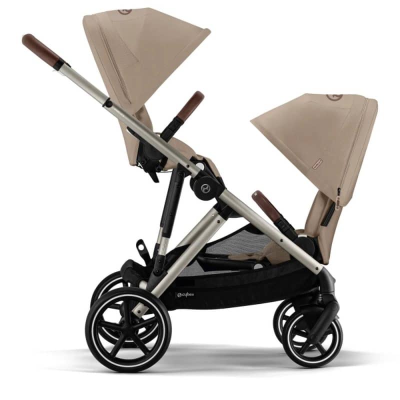 Cybex Gazelle S Twin Pushchair - Almond Beige