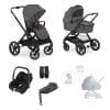 Hauck Walk N Care Cabriofix Travel System - Dark Grey