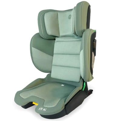 My Babiie Compact High Back Booster Car Seat - Green