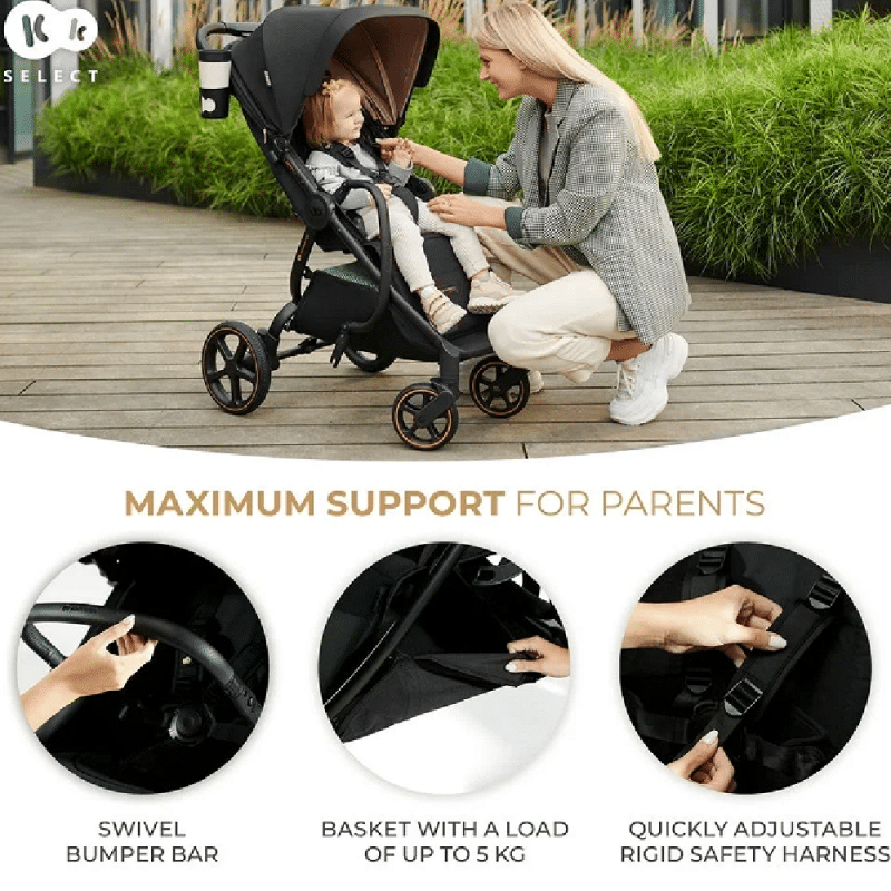 Kinderkraft Mitzy Pushchair Ink Black