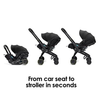 Doona X infant Car Seat and Stroller - Nitro Black 2