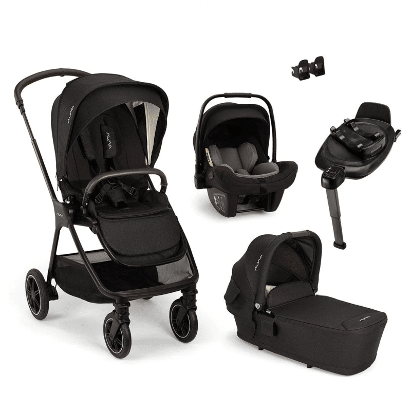 Nuna TRIV Next Travel System Caviar 8