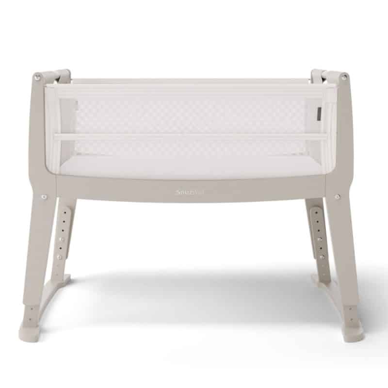 SnuzPod Studio Bedside Crib Oslo Grey