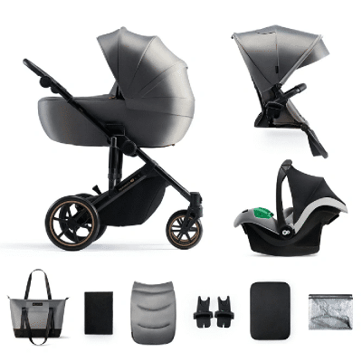 Kinderkraft 3in1 Travel System PRIME 2 Shadow Grey