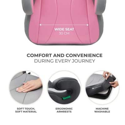 Kinderkraft Car Seat I-BOOST Pink