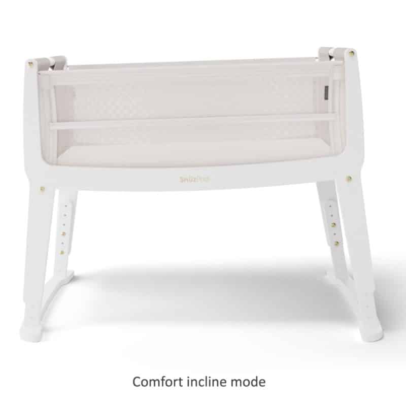 SnuzPod Studio Bedside Crib Paris White