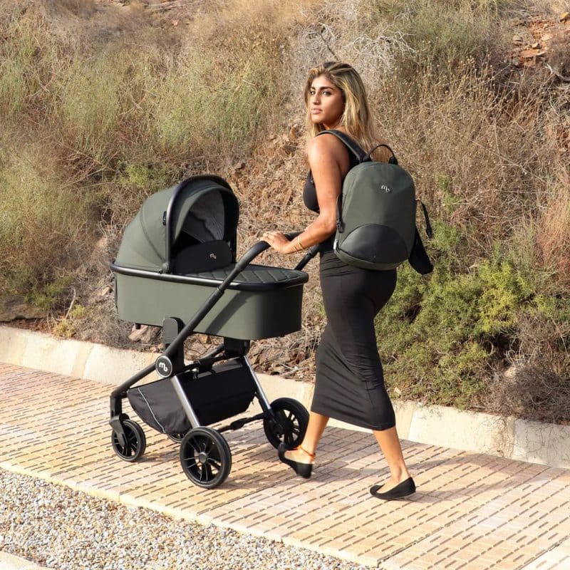 My Babiie MB450i 3-in-1 Travel System with i-Size Car Seat - Forest Green