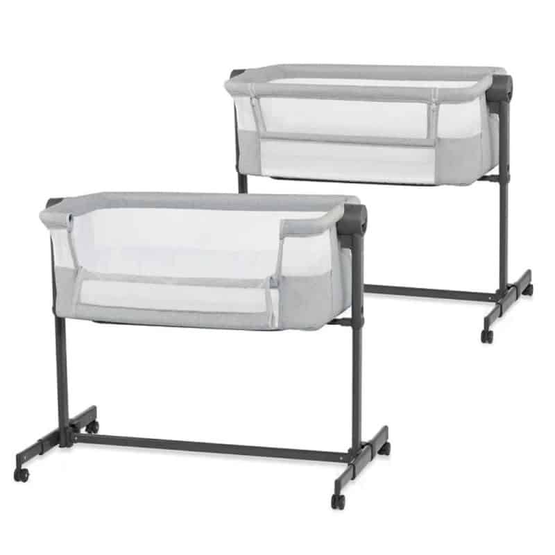 Kinderkraft Co-sleeper cot NESTE UP 2 Light Grey