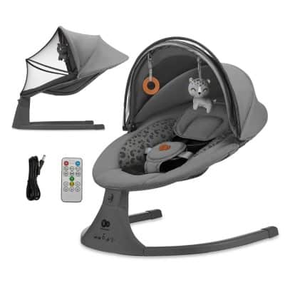 Kinderkraft LUMI ² Swing Dark Grey