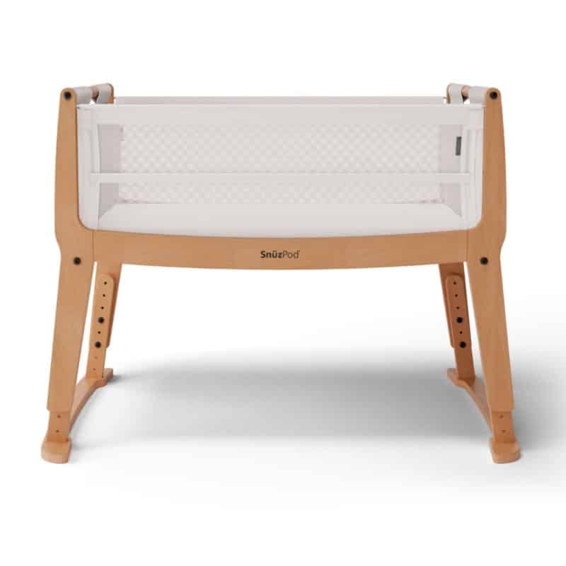 SnuzPod Studio Bedside Crib Stockholm Natural