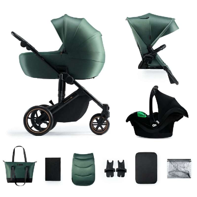 Kinderkraft 3in1 Travel System PRIME 2 Dark Green