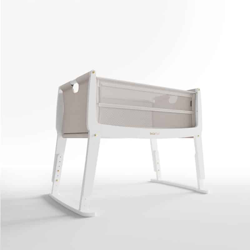 SnuzPod Studio Bedside Crib Paris White